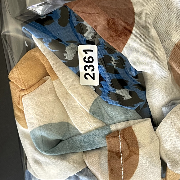 A Rare Bird Poncho Cardigan Womens One Size Ruffle Polka Dot Boho Artsy NEW* - Picture 14 of 14